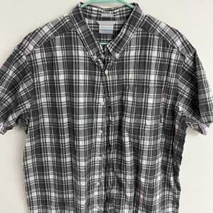 Columbia – XL, lightweight cotton button-down shirt
